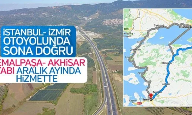 İstanbul izmir arası 8.5 saaten 3.5 saate düşecek