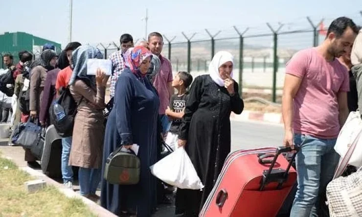 Suriyeliler bayram tatilinden dönüş başladı