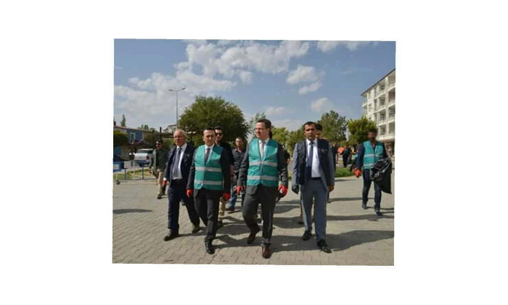 Valimiz Sn. Enver Ünlü, Adalet Bakanlığı Ceza ve Tevkifevleri Genel Müdürlüğü’nün temizlik projesi