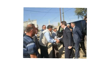 Valimiz Sn. Enver Ünlü, Merkeze bağlı Evci ve Özdemir köylerini ziyaret