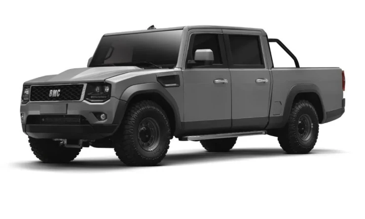 BMC zırhlı askeri pick up