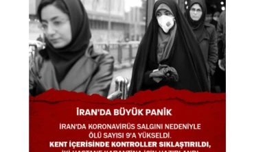 İRAN'DA BÜYÜK PANİK