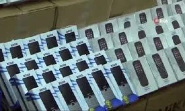 Iğdır'da kaçak cep telefonu ele geçirildi