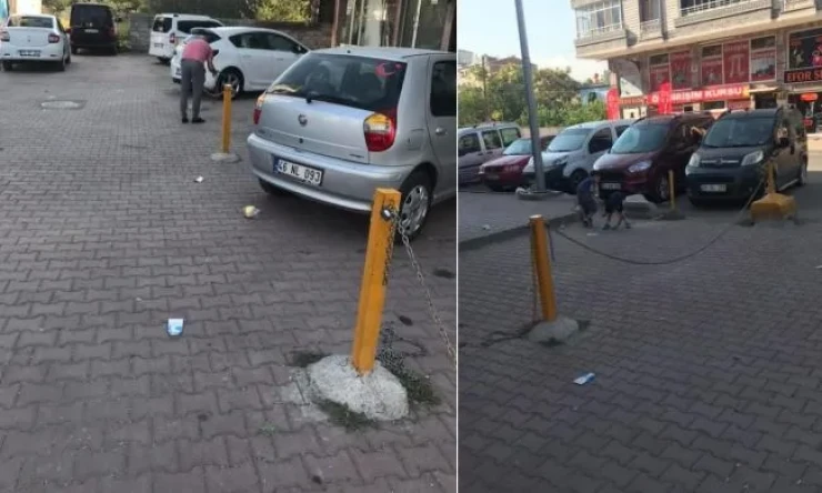 Bina sakinlerinin böyle yolu kendi tapulu malı gibi zincirlemeleri haklarımdır?