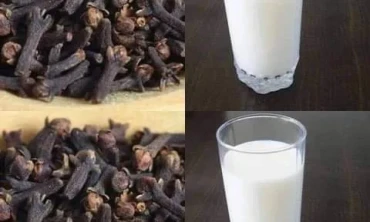 Bir bardak süte bir çay kaşığı