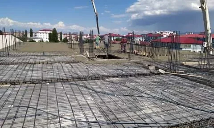 Iğdır İnşaatlarda çalışmalar devam ediyor