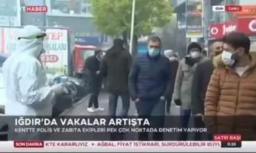 Iğdır'da Kovid-19 yeniden tırmanışta