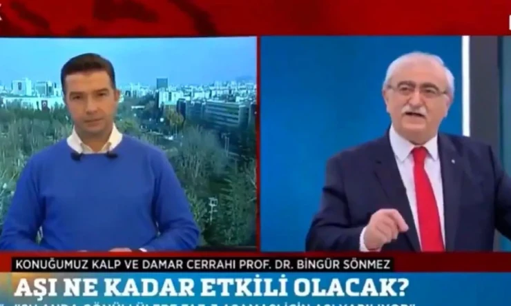 Profesör. Bingür Sönmez: “Ben aşı yaptırmam” diyenlere birer vatan haini: Dedi.