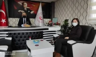 Yeni Atanan Hasan Güven Müdüre Hayırlı Olsun Ziyareti