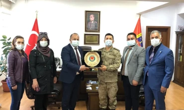 İL JANDARMA KOMUTANI’MIZ SAYIN MUSTAFA ÖZDURHAN’A ZİYARETTE BULUNDUK