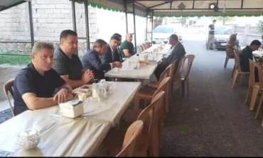 İl koordinatörü ve yönetim kurulu üyeleri ile beraber, ziyarete bulundular
