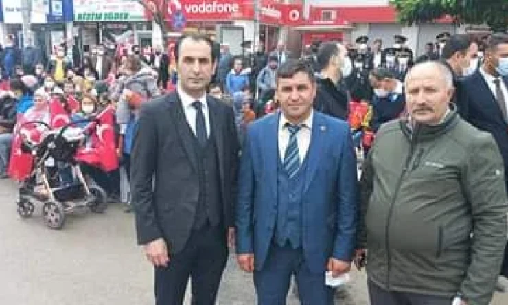 29 Ekim töreni Zübeyde hanım bulvarında yapıldı