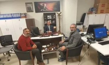 Serhat Haber Ankara Gazetesi İmtiyaz sahibi Seyfettin Düzçay'dan Atilla Gülmüş'ü ziyaret etti