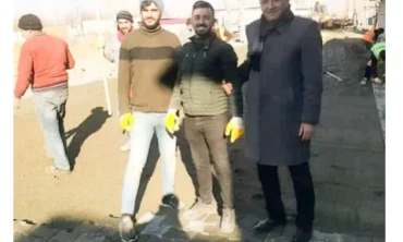 Muhtar Mehmet Alabuga Çalışıyor Özvatan Mahallesi Güzelleşiyor