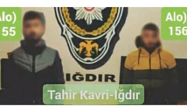 Iğdır'ın Alikamerli Mahallesinde bir eve girip evde bulunan malzemeler ile beraber güvenlik kamerasını da!