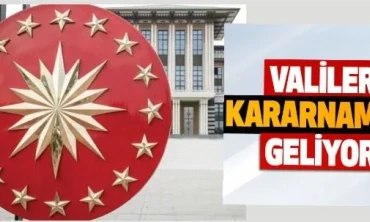 Valilerin kararnamenin şubat ayında çıkacağını belirtiyorlar.