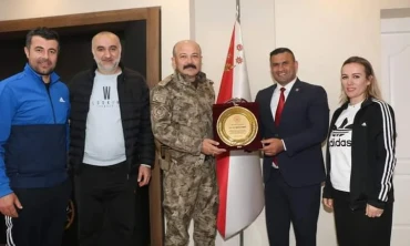 Müdür Kaya’dan İl Emniyet Müdürü Dr. Oğuzhan Yonca'ya ziyaret