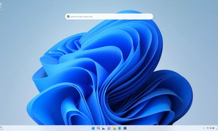 Web arama çubuğu, en son Windows 11 önizlemesinde görünüyor