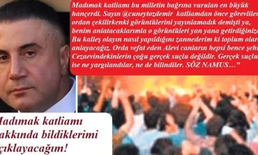 Madımak hakkında konuşacak!