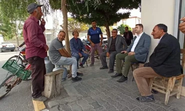 Belediye Başkan Vekili Ömer Said Karakaş, devam eden kaldırım taşlarını inceledi