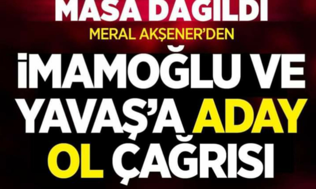 Akşener kadar tehlikeli ve sinsi bir siyasetçi görmedim görmüyorum