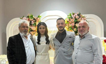 "Hacı Halim Başak'ın kızının iki aile sözü yapıldı"