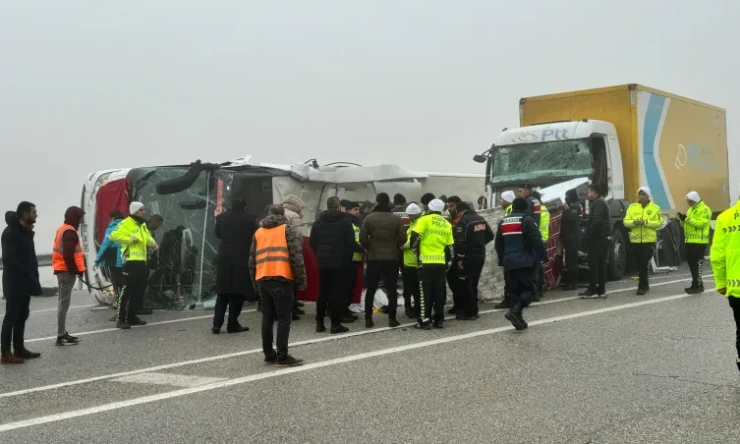 Malatya'da Otobüs Kazası: 4 Ölü, 36 Yaralı
