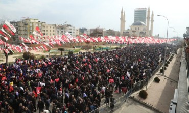 Şanlıurfa'da Yeniden Refah Partisi'nin büyük mitingi