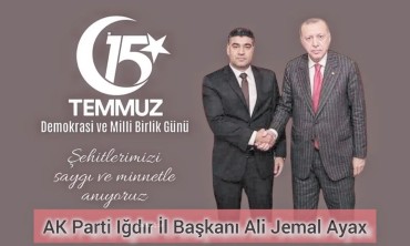 Ali Kemal Ayaz'dan 15 Temmuz Mesajı: Kahramanlık Destanı Asla Unutulmayacak