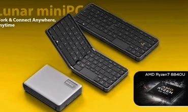 Küresel Kickstarter Lansmanında Katlanabilir, Mini PC Klavye