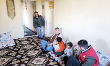 Türk Kızılay Iğdır’dan Halfeli’de Anlamlı Ziyaret