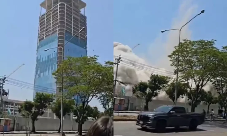 Myanmar'da Şiddetli Deprem: 7.7 Büyüklüğündeki Sarsıntı Mandalay'da Köprüyü Yıktı, Geniş Bir Bölgede Hissedildi