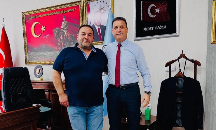 Erdal Adsız’dan Müdür Bağca’ya Nezaket Ziyareti