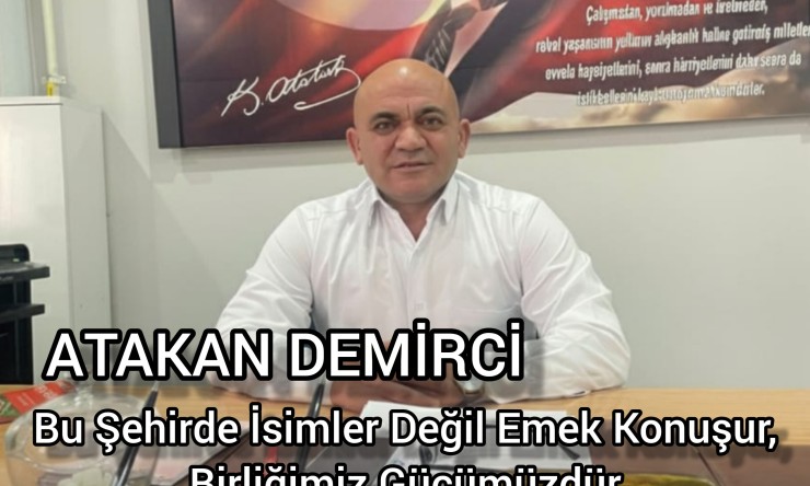 Mevcut Başkan Atakan Demici, Iğdır Esnaf ve Sanatkârlar Odası Başkanlığına Yeniden Aday Oldu