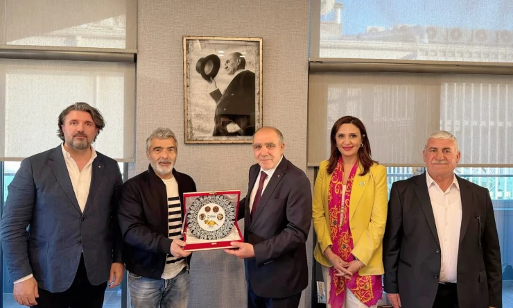 Iğdır milletvekili Cantürk Alagöz ‘e  Ziyaret