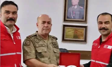 Türk Kızılay Iğdır Şubesi’nden Jandarma Teşkilatına Anlamlı Ziyaret