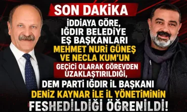 DEM PARTİ IĞDIR BELEDİYESİ’NDE DİKKAT ÇEKEN İDDİALAR